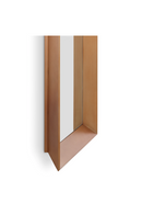 Miroir rectangulaire en laiton brossé | Eichholtz Othello | Meubleluxe.fr