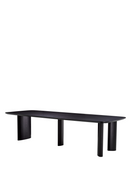 Table de salle à manger en chêne noir | Eichholtz Harmonie L | Meubleluxe.fr