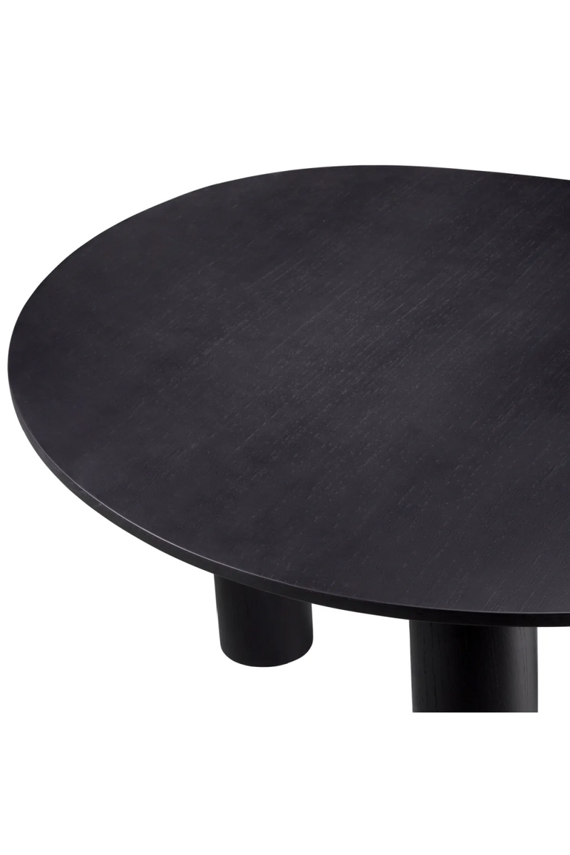 Table de salle à manger en chêne noir | Eichholtz Lombardo | Meubleluxe.fr