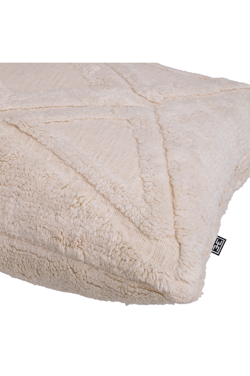 Coussin décoratif blanc cassé | Eichholtz Malua L | Meubleluxe.fr