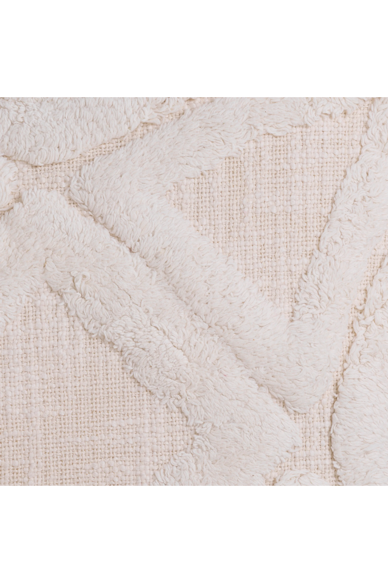 Coussin décoratif blanc cassé | Eichholtz Malua L | Meubleluxe.fr