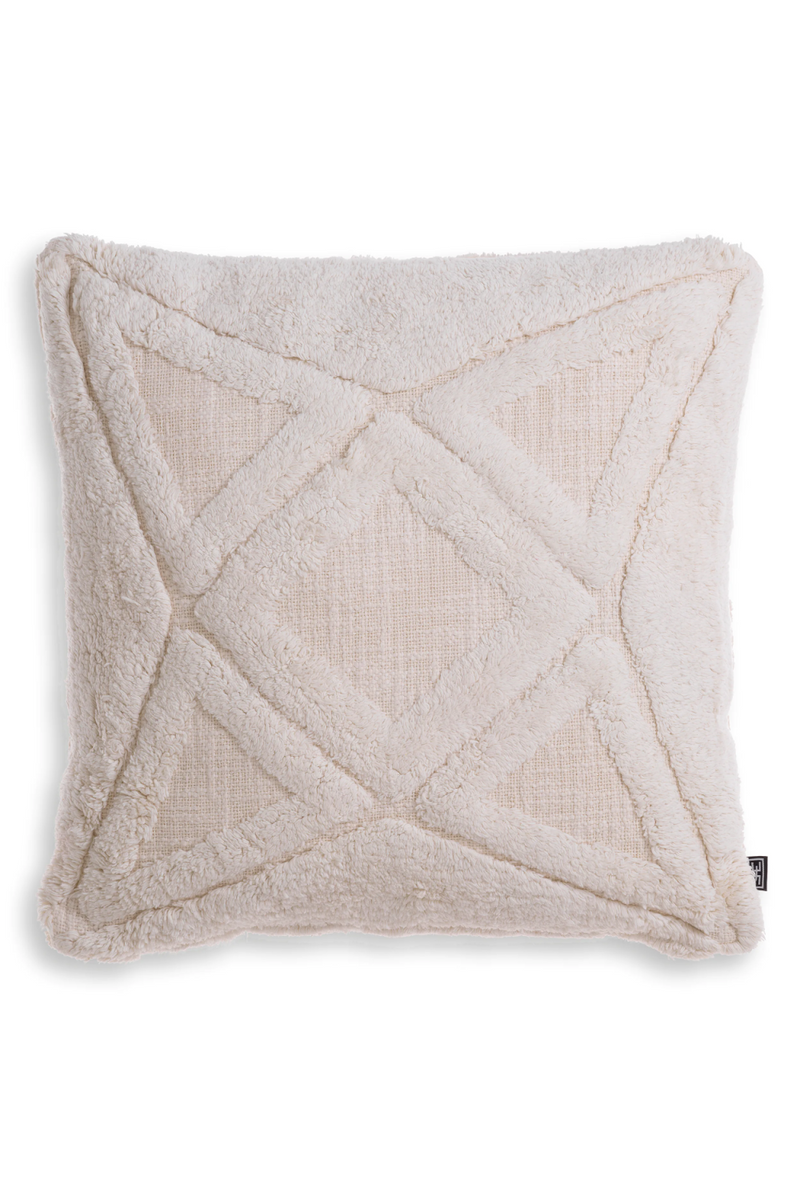 Coussin décoratif blanc cassé | Eichholtz Malua L | Meubleluxe.fr