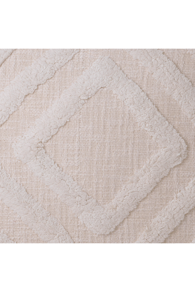 Coussin décoratif blanc cassé | Eichholtz Magan L | Meubleluxe.fr