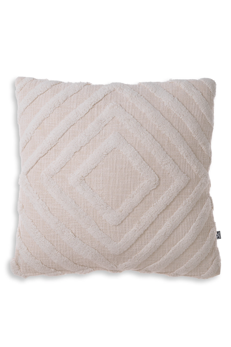 Coussin décoratif blanc cassé | Eichholtz Magan L | Meubleluxe.fr