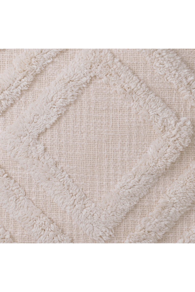 Coussin décoratif blanc cassé | Eichholtz Magan S | Meubleluxe.fr