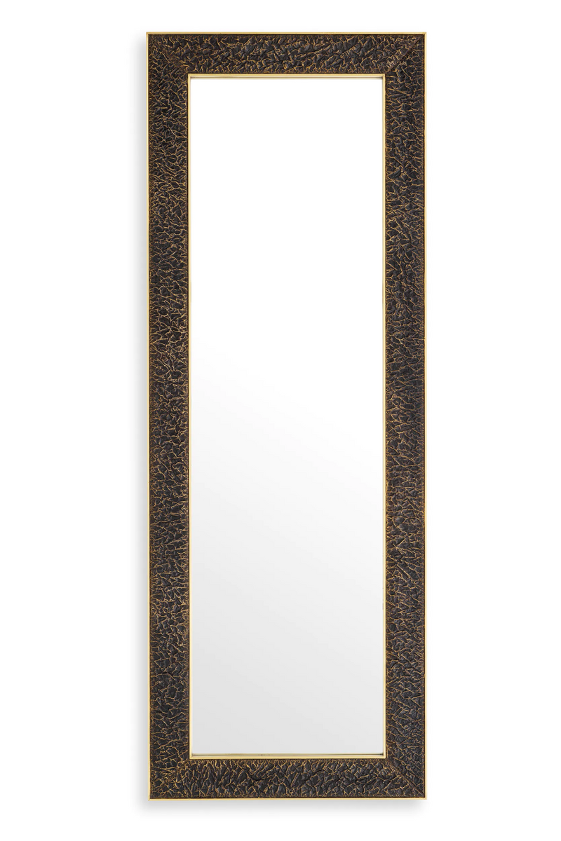 Miroir rectangulaire en bronze et laiton vieilli | Eichholtz Risto | Meubleluxe.fr