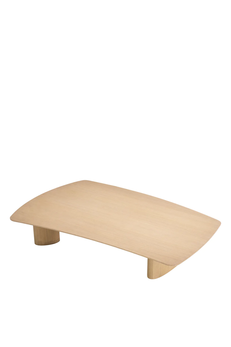 Table basse en chêne naturel | Eichholtz Bergman | Meubleluxe.fr