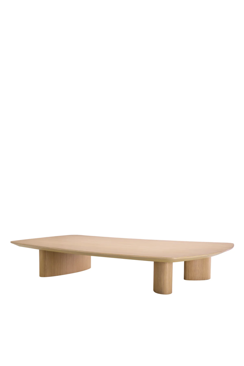 Table basse en chêne naturel | Eichholtz Bergman | Meubleluxe.fr