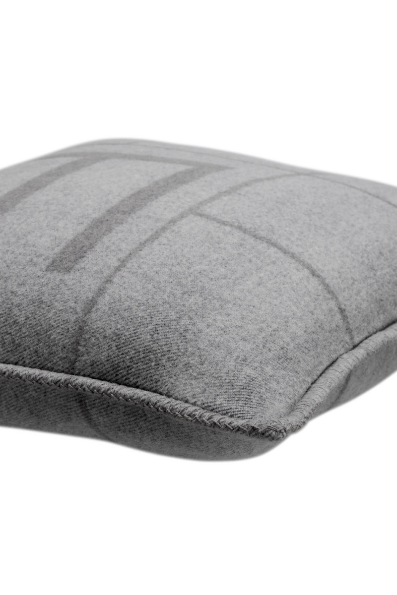 Coussin décoratif gris en laine | Eichholtz Rhoda S | Meubleluxe.fr