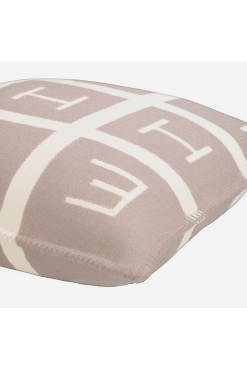 Coussin décoratif taupe | Eichholtz Zerla S | Meubleluxe.fr