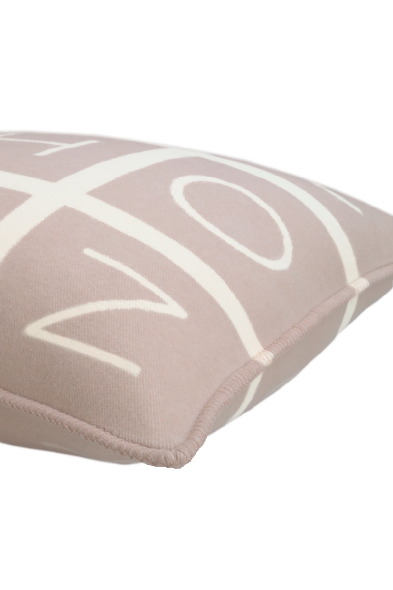 Coussin décoratif taupe | Eichholtz Zerla L | Meubleluxe.fr