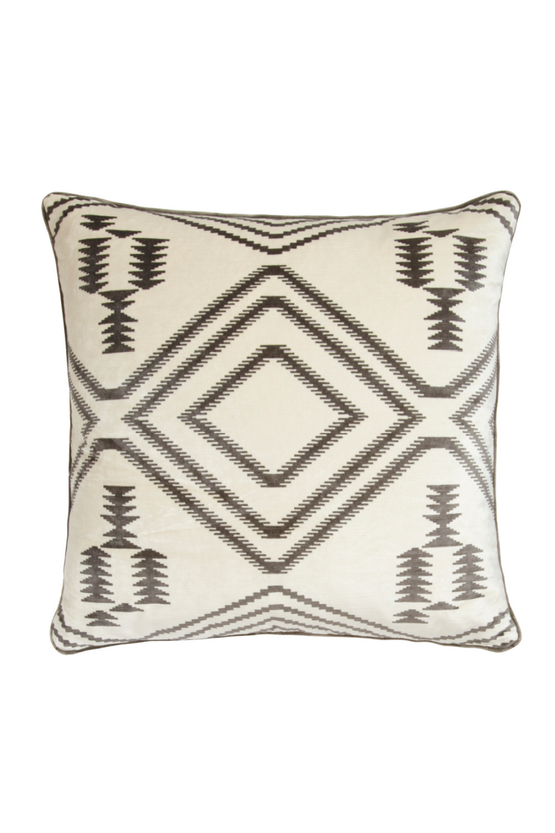 Coussin à motif tribal aztèque | Andrew Martin Navaho | Meubleluxe.fr