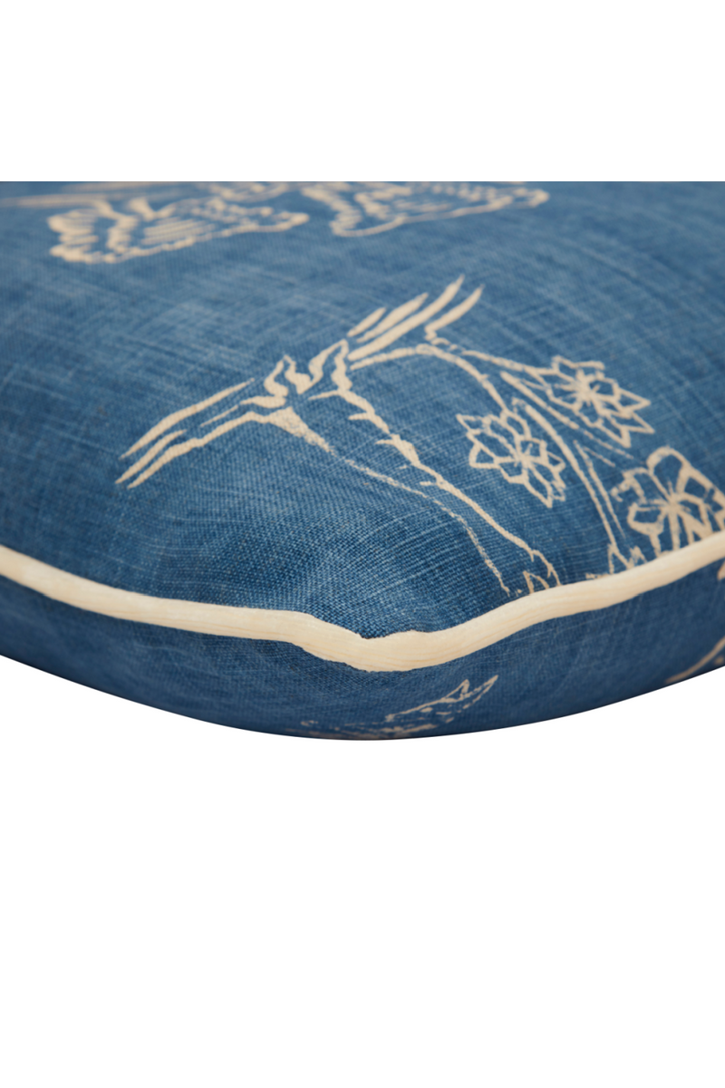 Coussin imprimé tapisserie | Andrew Martin Friendly Folk | Meubleluxe.fr