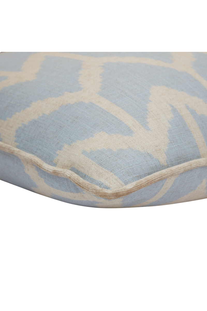 Coussin Ikat en lin mélangé M | Andrew Martin Togo | Meubleluxe.fr