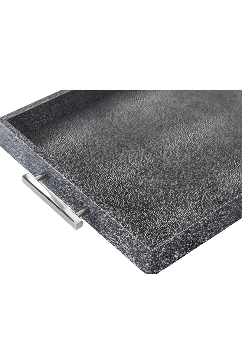 Plateau rectangulaire en bois gris | Andrew Martin Porto