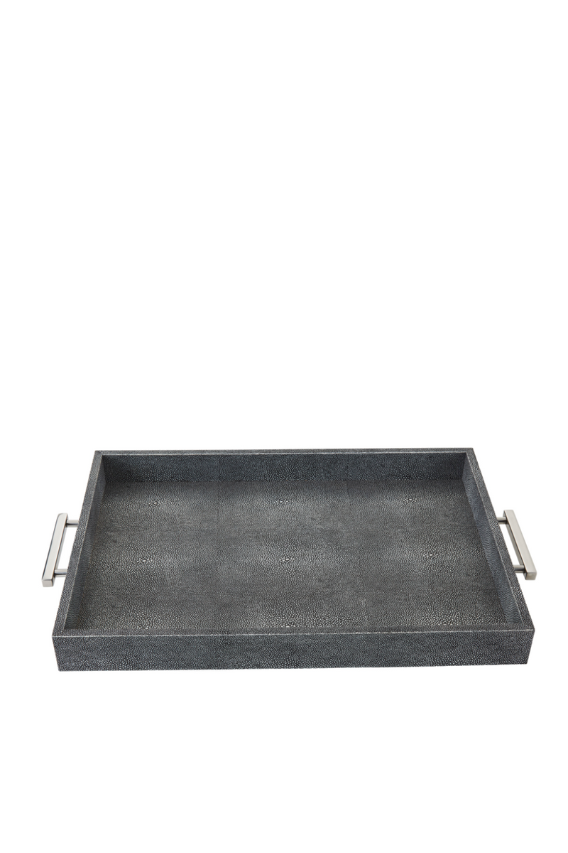 Plateau rectangulaire en bois gris | Andrew Martin Porto