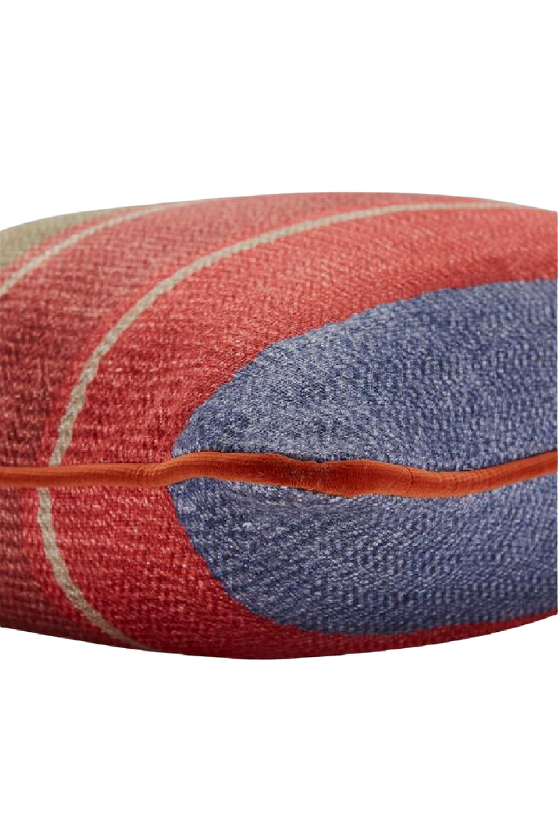 Coussin Kilim en lin mélangé | Andrew Martin Indus | Meubleluxe.fr