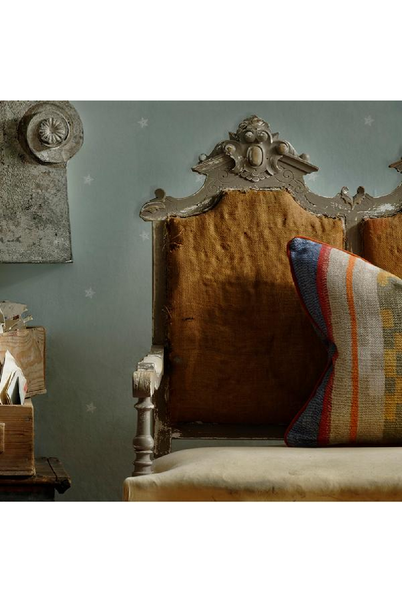 Coussin Kilim en lin mélangé | Andrew Martin Indus | Meubleluxe.fr