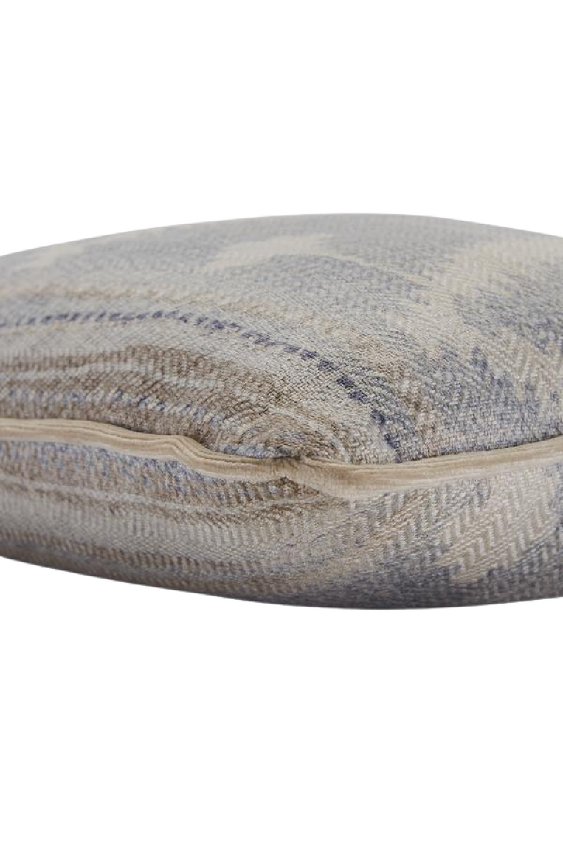 Coussin Zigzag avec passepoil en velours | Andrew Martin Babylon | Meubleluxe.fr