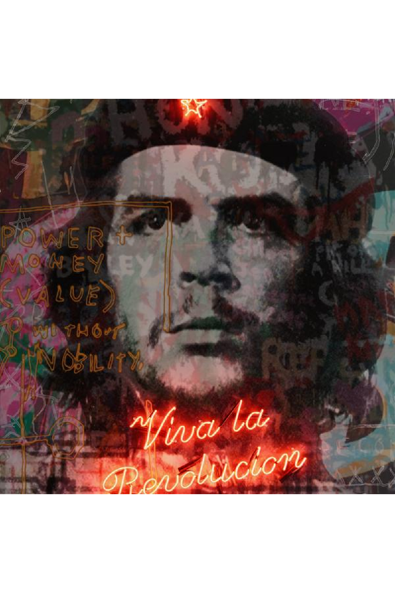 Néon LED Che Guevarra | Andrew Martin Che's Revolution | Meubleluxe.fr