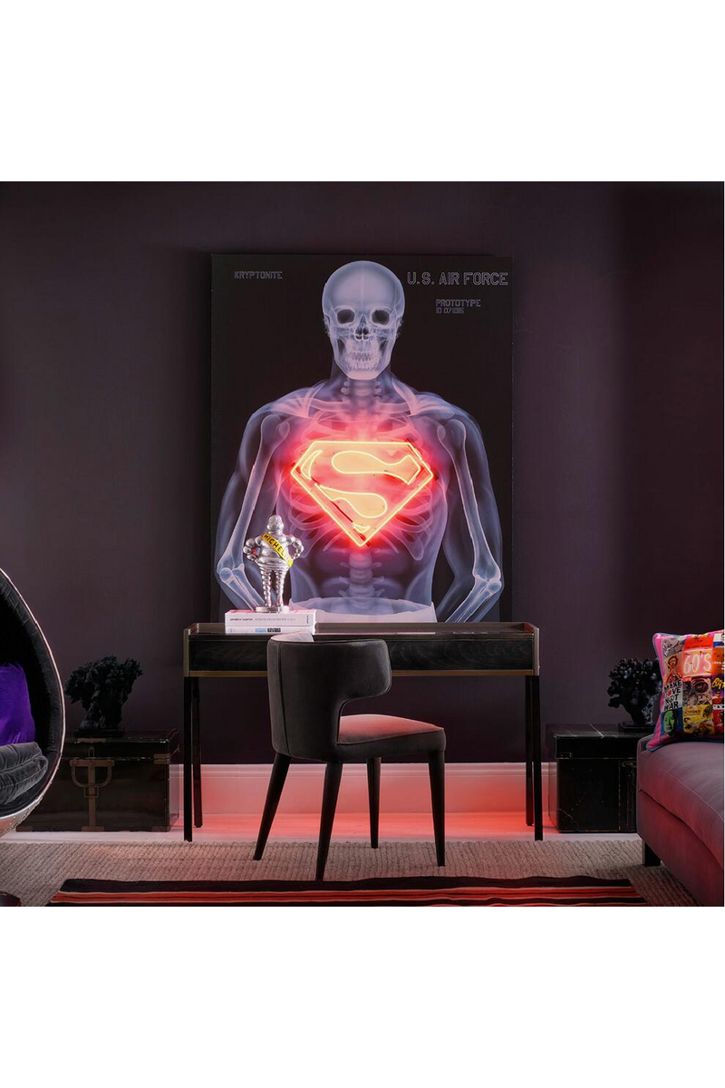 Néon LED squelette | Andrew Martin Superman  | Meubleluxe.fr