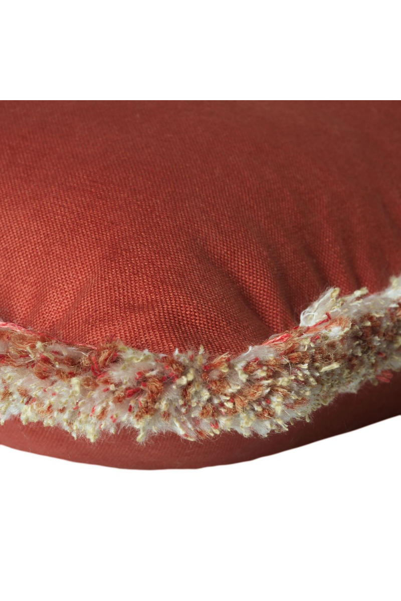 Coussin en lin à franges | Andrew Martin Beagle | Meubleluxe.fr