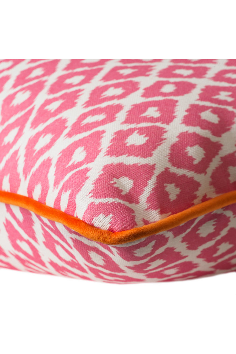 Coussin d'extérieur rose | Andrew Martin Gypsum Tropic | Muebleluxe.fr