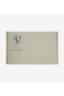 Plaid en laine et cachemire Tan Chainlink | Andrew Martin Burlington | Meubleluxe.fr