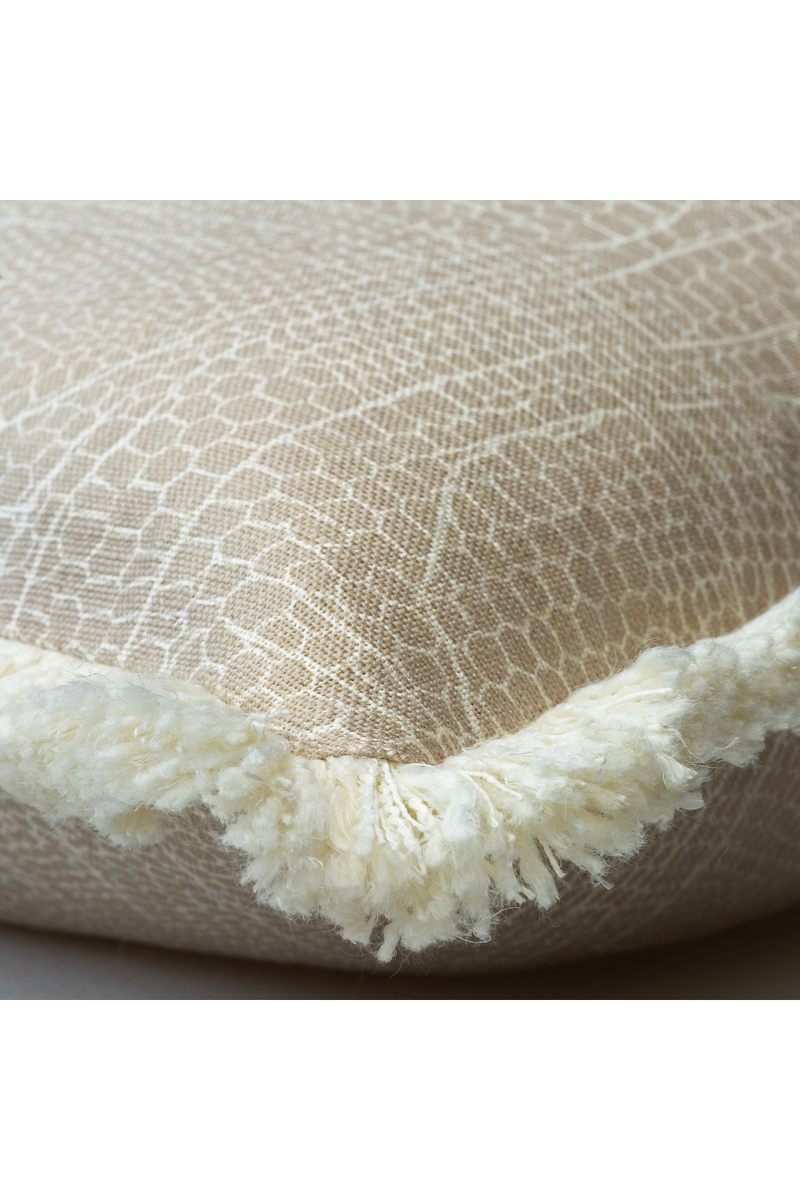 Coussin imprimé peau de serpent | Andrew Martin Curzon | Meubleluxe.fr