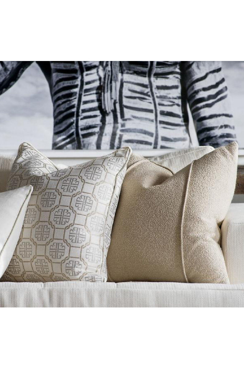 Coussin carré Bouclé | Andrew Martin Allegra | Meubleluxe.fr