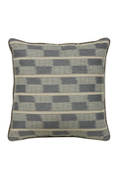 Coussin carré gris | Andrew Martin Positano Sand | Muebleluxe.fr