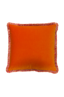 Coussin en velours à franges | Andrew Martin Pelham | Meubleluxe.fr