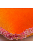 Coussin en velours à franges | Andrew Martin Pelham | Meubleluxe.fr