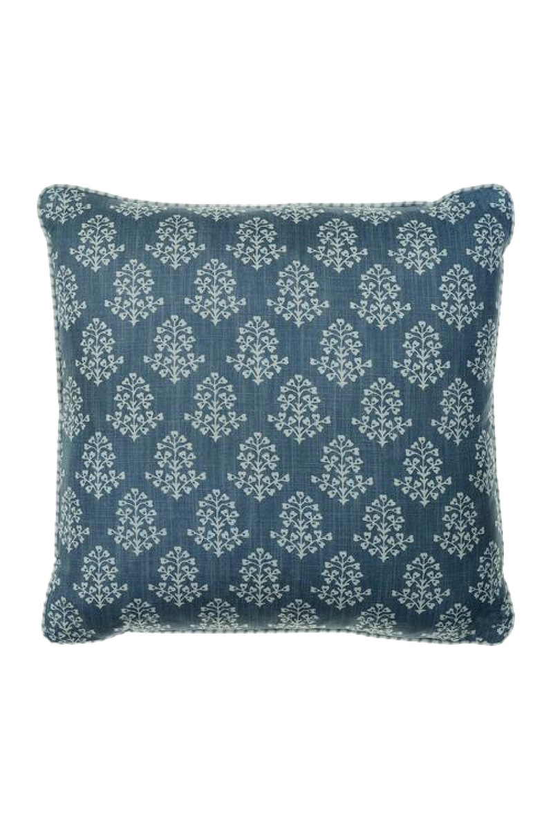 Coussin carré Denim | Andrew Martin Sprig  | Meubleluxe.fr