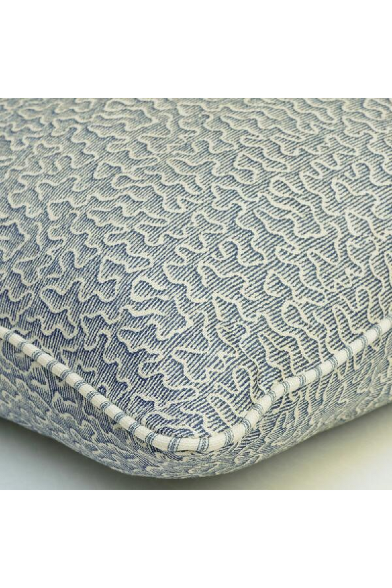 Coussin carré Denim | Andrew Martin Pollen | Meubleluxe.fr