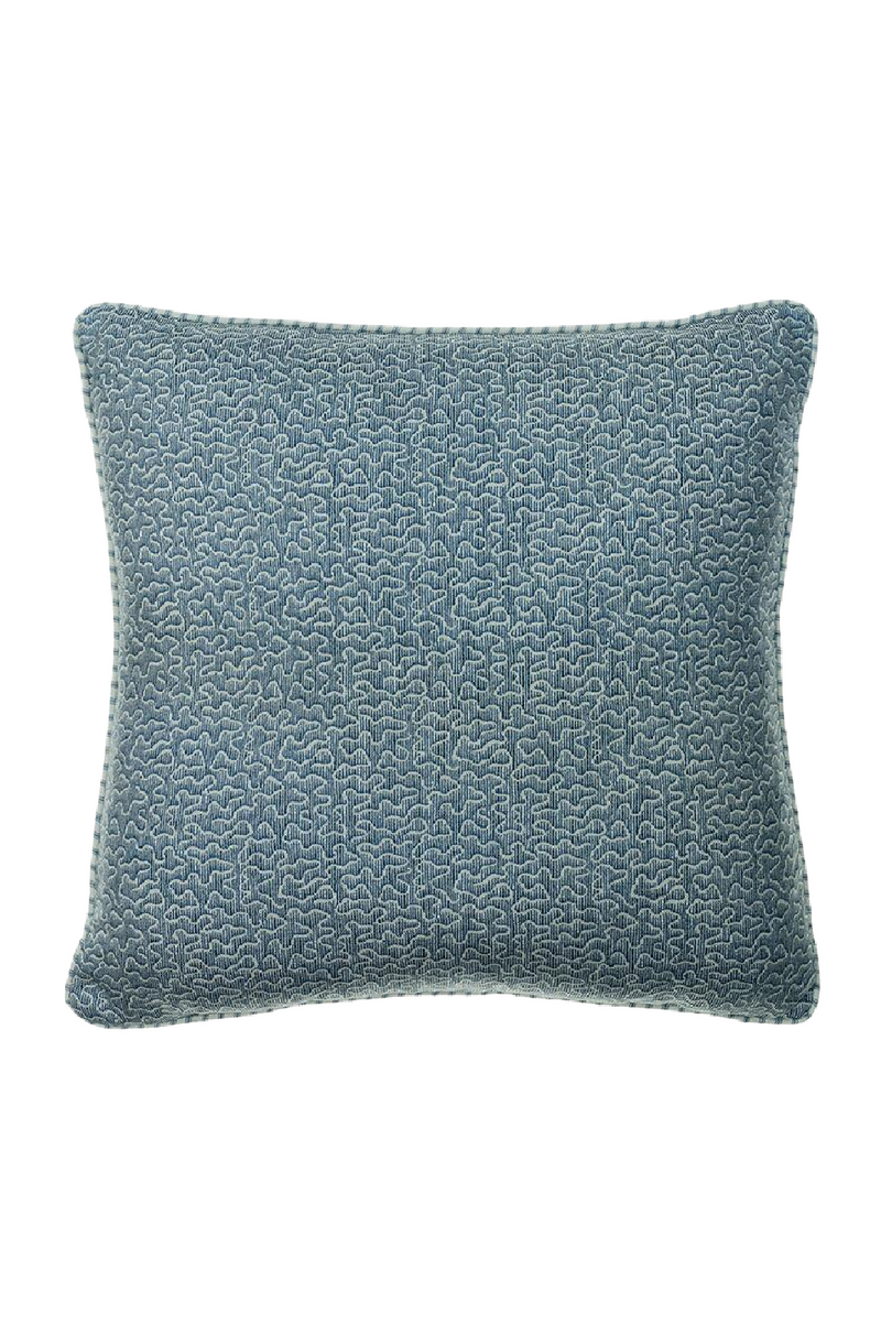 Coussin carré Denim | Andrew Martin Pollen | Meubleluxe.fr