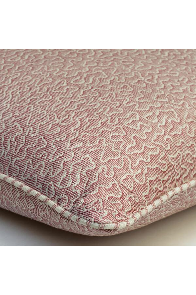 Coussin carré rose | Andrew Martin Pollen | Meubleluxe.fr