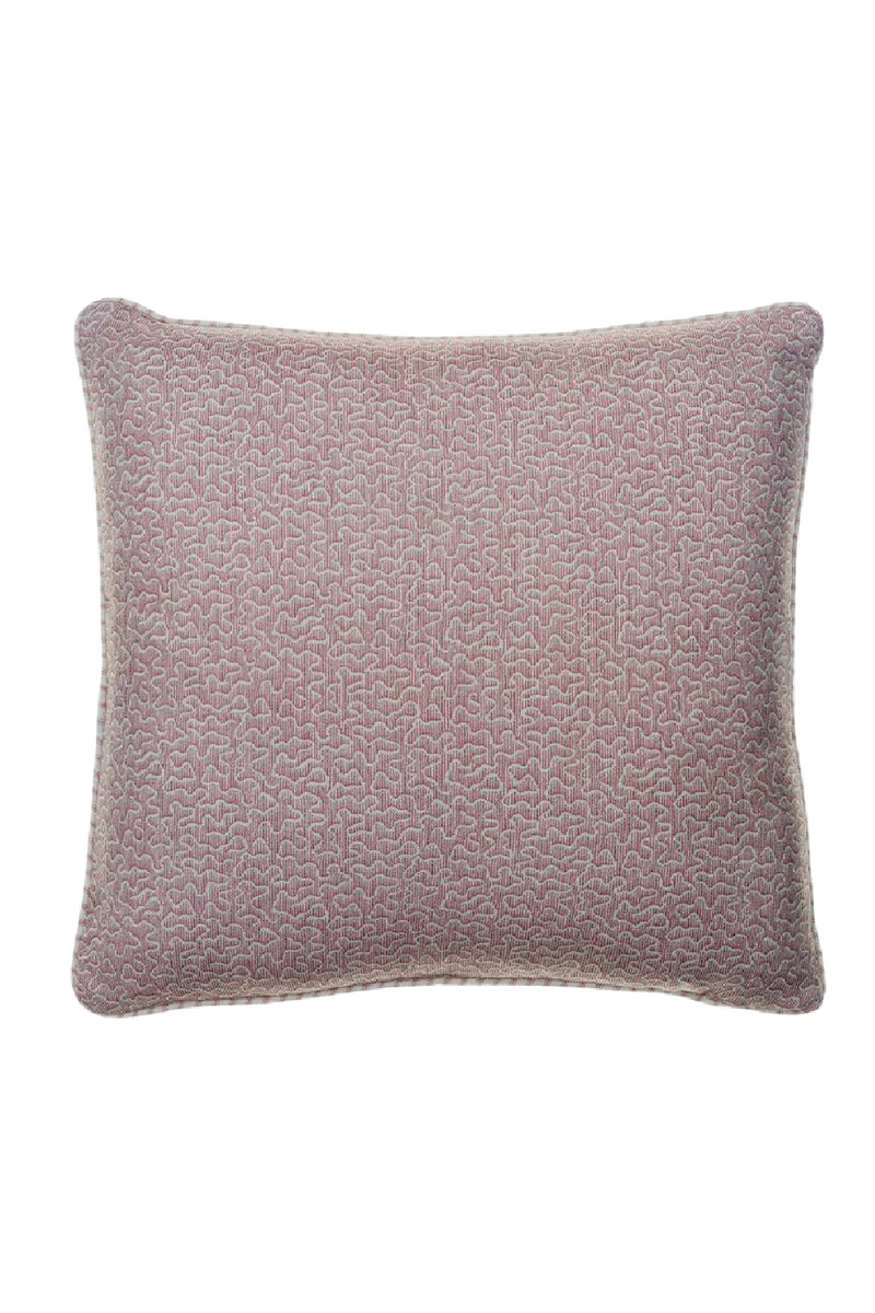 Coussin carré rose | Andrew Martin Pollen | Meubleluxe.fr