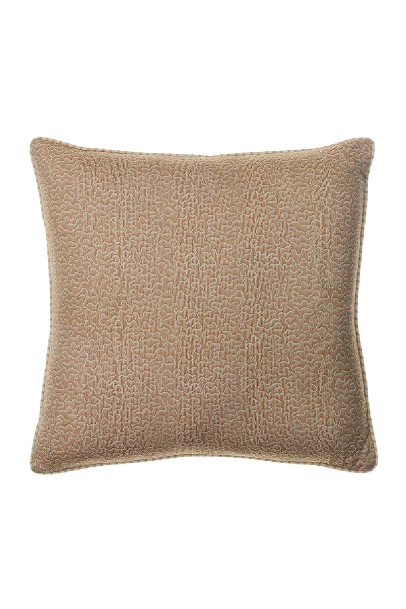 Coussin carré orange | Andrew Martin Pollen | Meubleluxe.fr