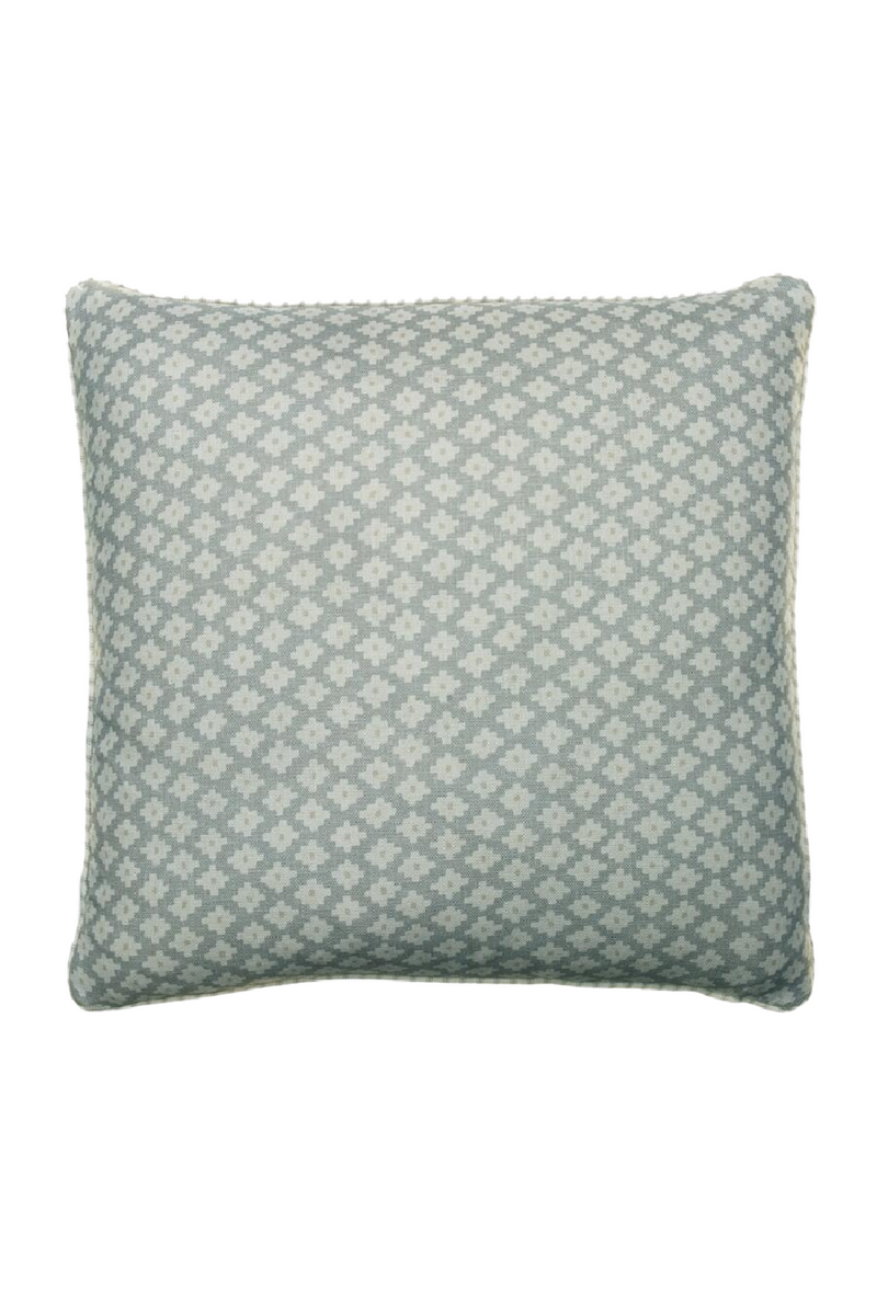 Coussin carré géométrique gris clair | Andrew Martin Maze  | Meubleluxe.fr