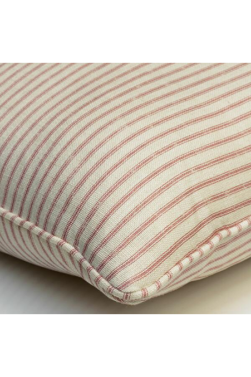 Coussin carré rose | Andrew Martin Picket | Meubleluxe.fr