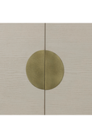 Armoire haute en bois et laiton vieilli | Andrew Martin Louis | Meubleluxe.fr