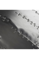 Fauteuil rétro en moleskine grise | Andrew Martin Pod Spitfire | Meubleluxe.fr