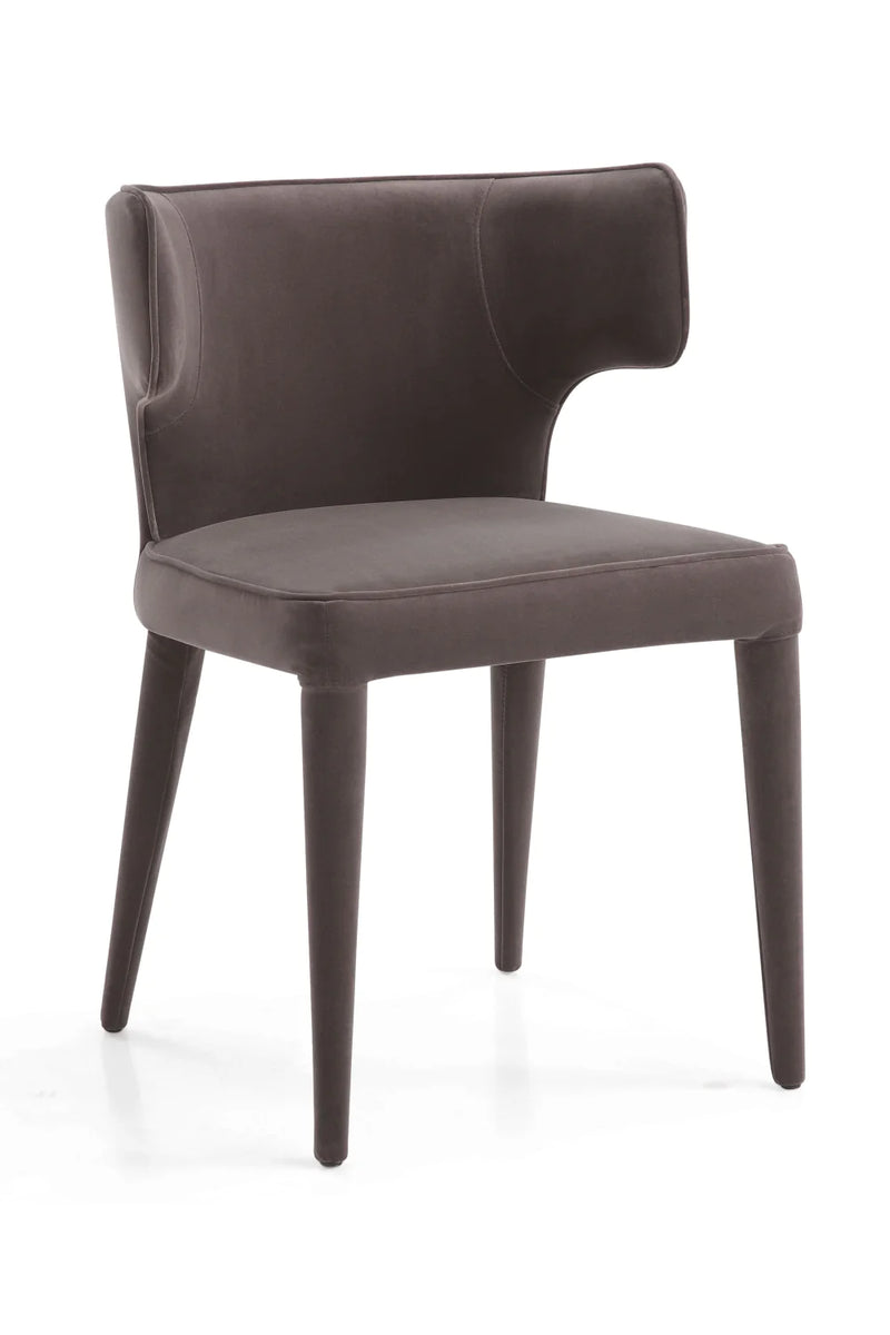 Orange Velvet Dining Chair | Andrew Martin Juno