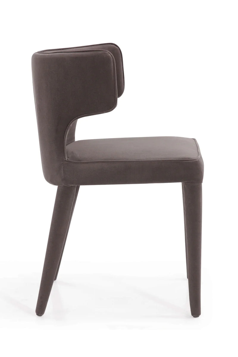 Orange Velvet Dining Chair | Andrew Martin Juno