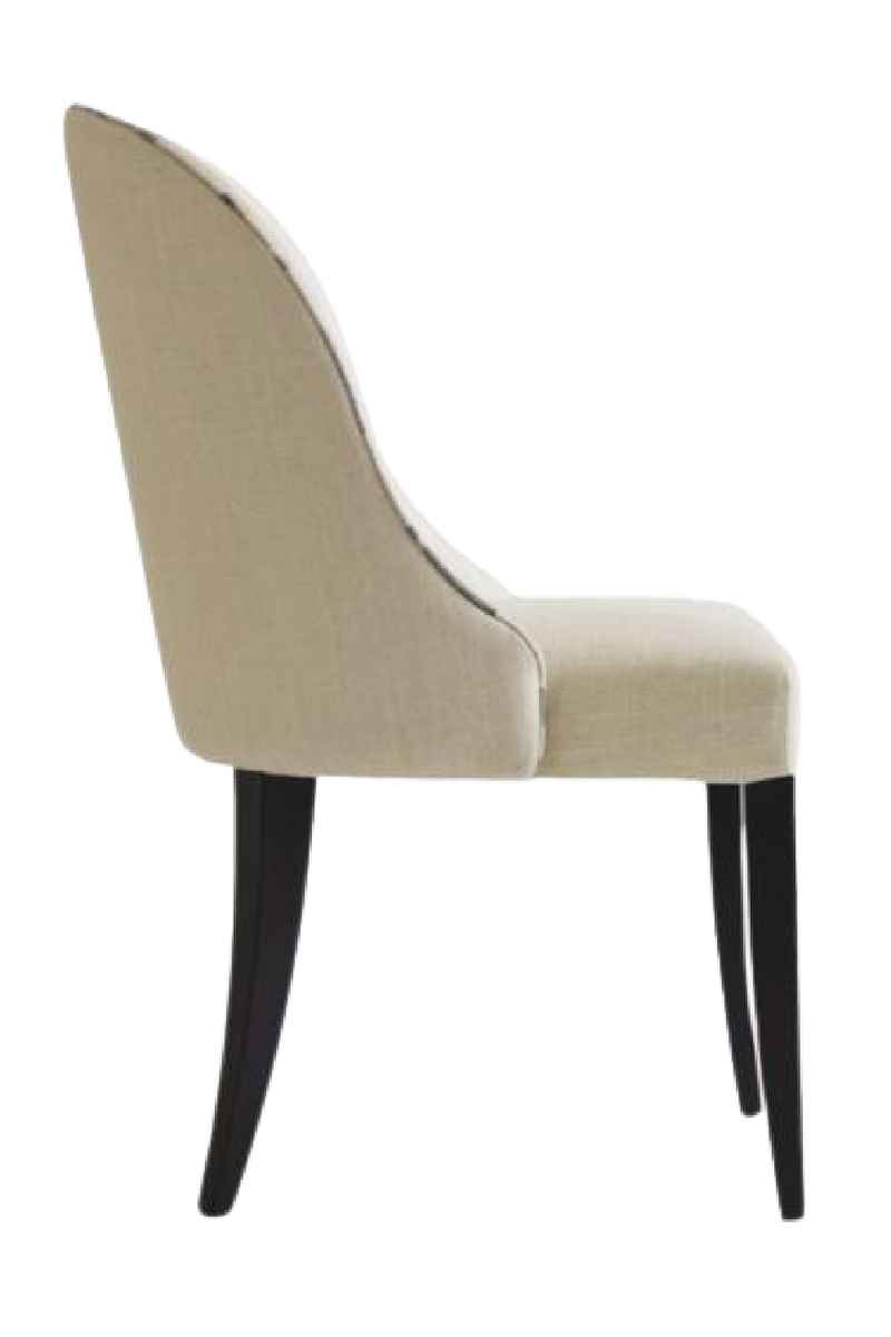 Curved Back Upholstered Dining Chair | Andrew Martin | OROA.com