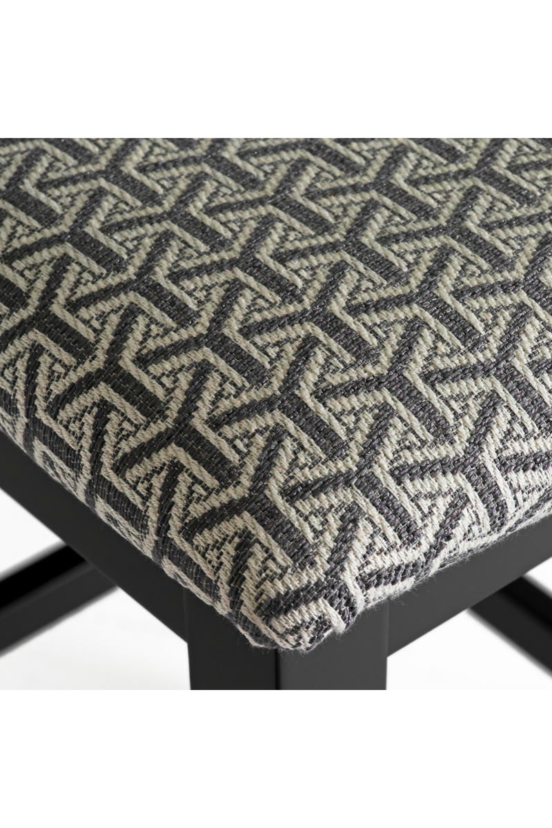 Chaise de bar à motifs | Andrew Martin Sumi | Meubleluxe.fr