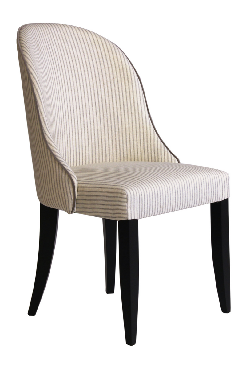 Curved Back Upholstered Dining Chair | Andrew Martin | OROA.com