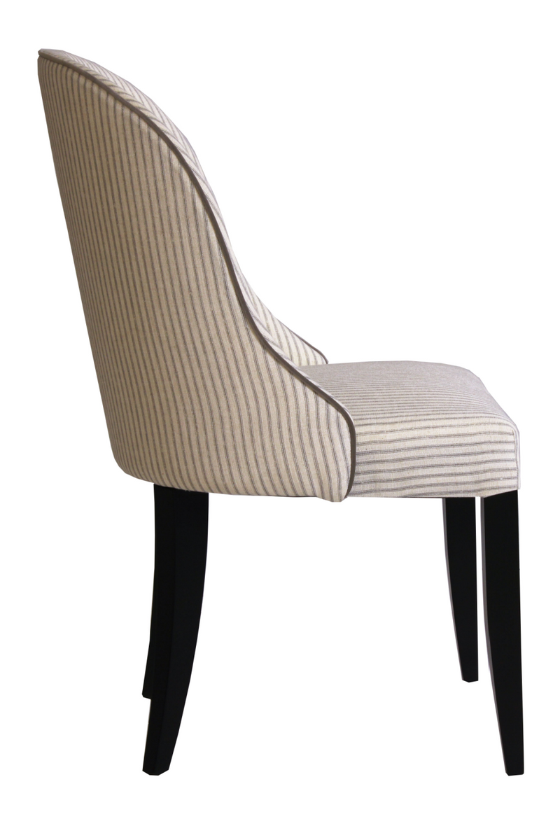 Curved Back Upholstered Dining Chair | Andrew Martin | OROA.com