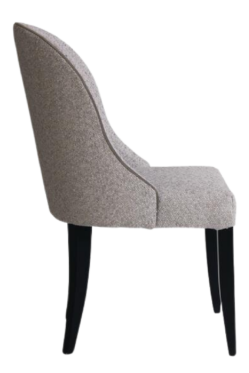 Curved Back Upholstered Dining Chair | Andrew Martin | OROA.com